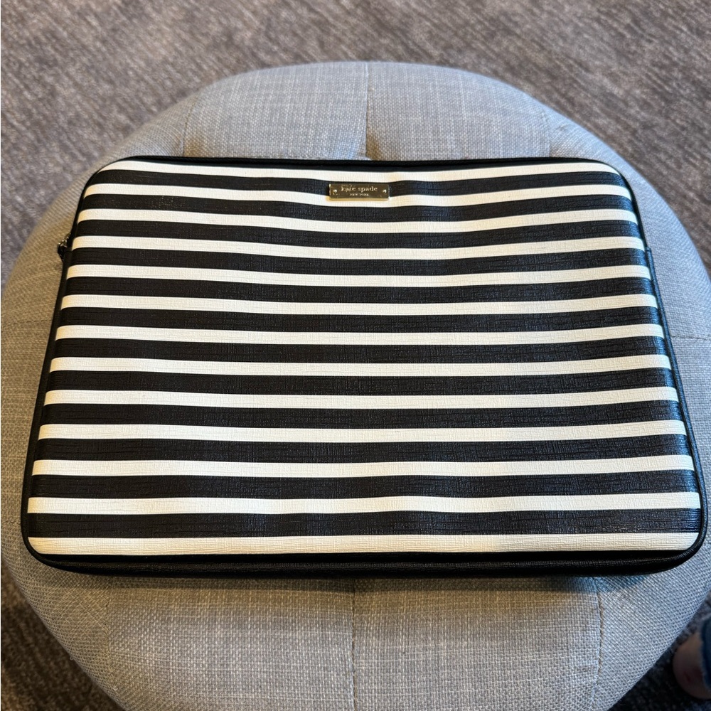 Kate Spade Laptop Padded Sleeve Protector Striped